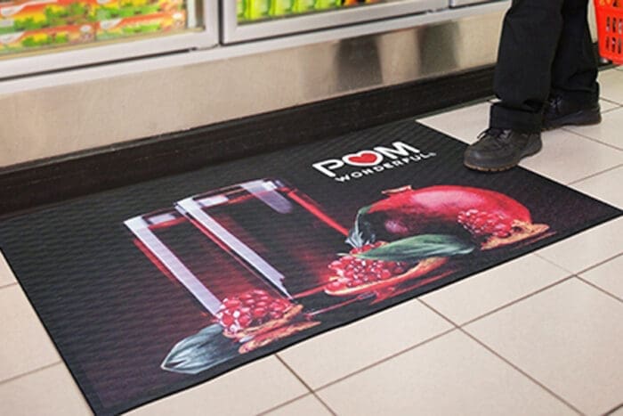 Floor Impressions custom logo floor mat