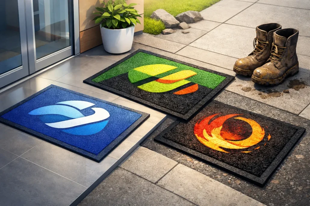 Indoor Outdoor Logo Mats That Work Hard