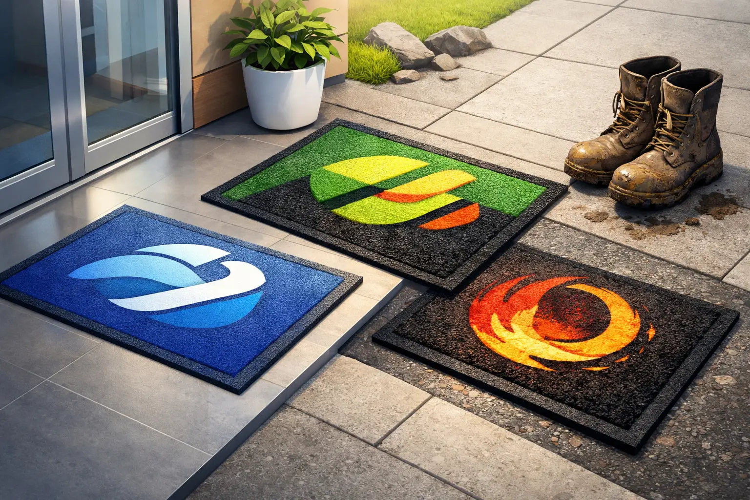 Indoor Outdoor Logo Mats That Work Hard
