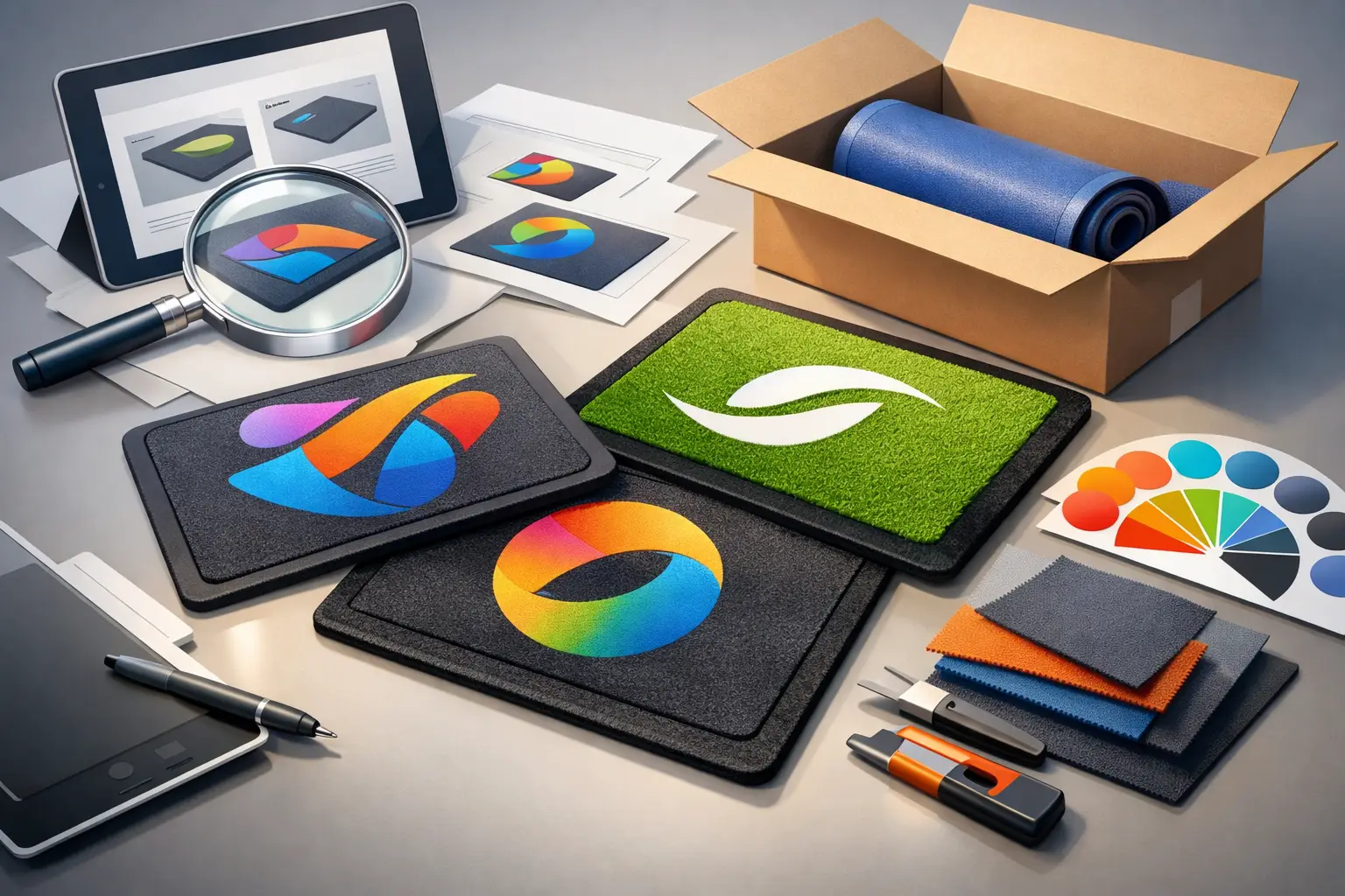 Free Proof Logo Mats: What Buyers Should Know