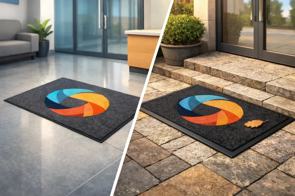 Indoor Versus Outdoor Logo Mats
