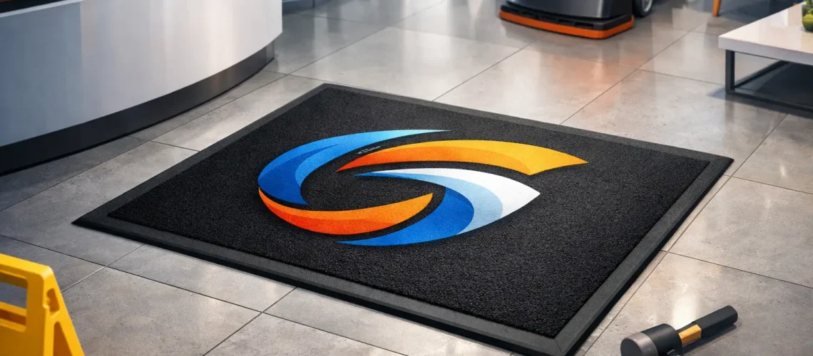 Custom Logo Floor Mats That Work Hard