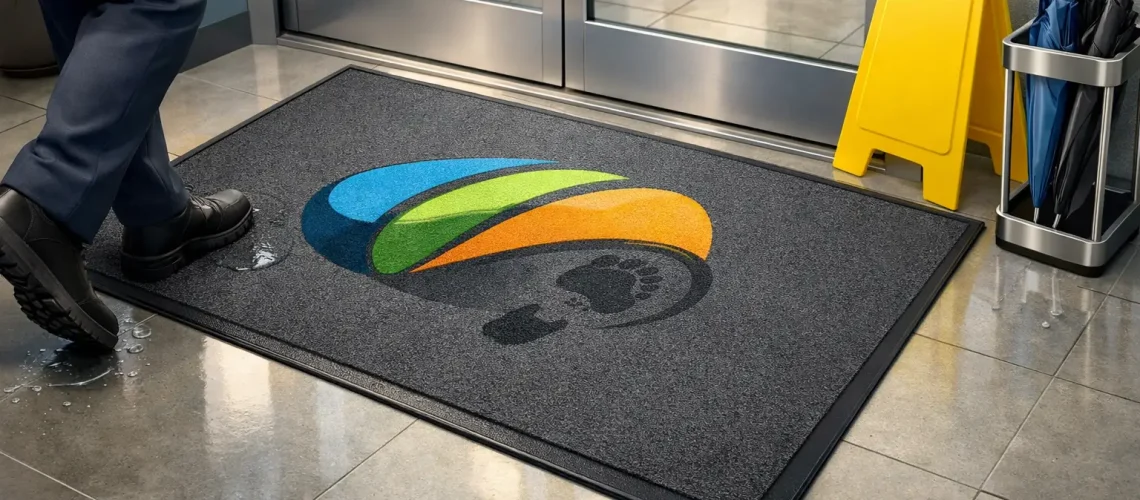 How Slip Resistant Logo Mats Add Safety