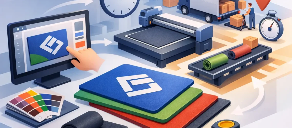 How to Order Custom Mats Without Delays
